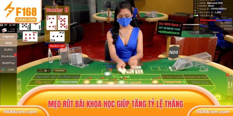 Baccarat Online - Luật Chơi Và 3 Mẹo Thắng Bất Bại 3 Mẹo rút bài khoa học giúp tăng tỷ lệ thắng